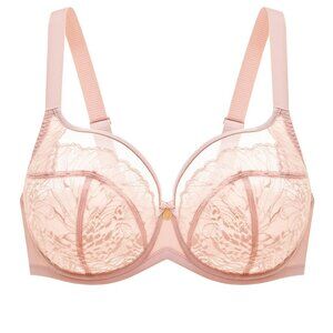 NWT New Anya Understance Powder Pink 38DDD aka 38F Bra